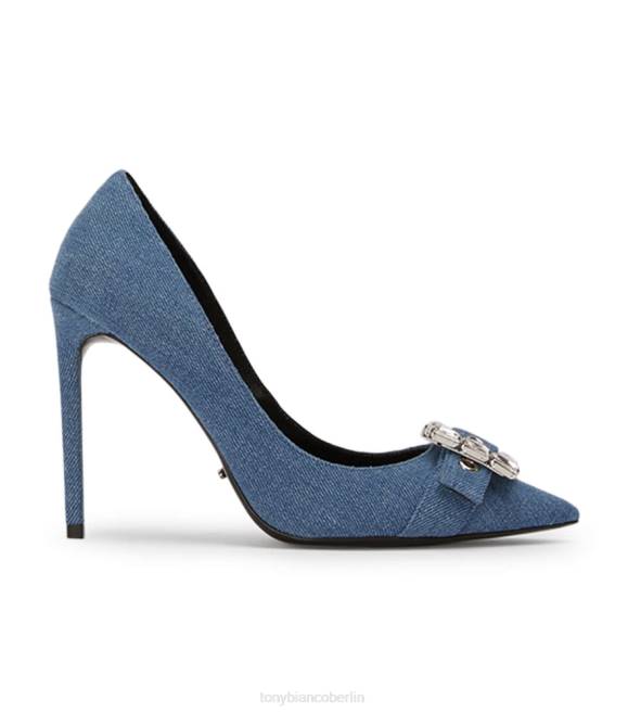 Bling Heels| de Tony Bianco Frauen Abtei-Heels gewaschener Denim 4624296